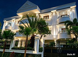Residential project , Bantuan Ai tools Suasana Malam