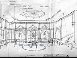 Sketsa Design Main Hall GF. Nanangrusmana
