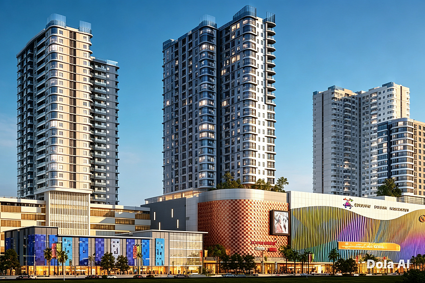 Center Point Medan. Mix Use Building , Mal Apartment