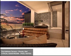 The Address Terrace Pecatu Bali. PTI INTERIOR
