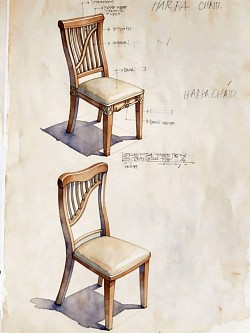 Harpa Chair by nanangrusmana