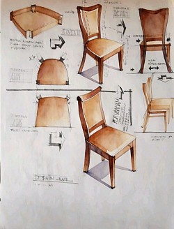 Sketch design rattan