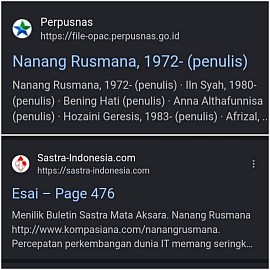 Sebagai Penulis Yang Sudah Terdaftar Karyanya di Perpustakaan Nasional